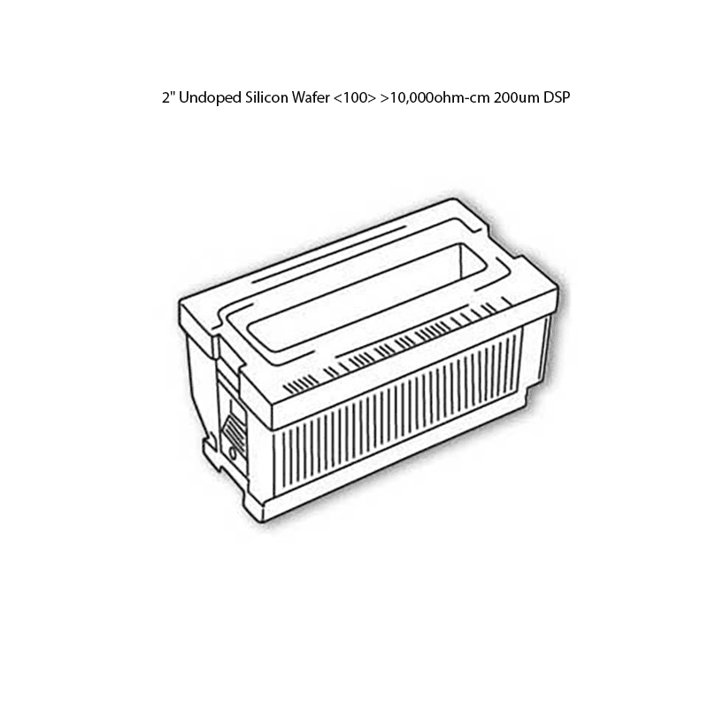 2 inch silicon wafer with standard resistivity