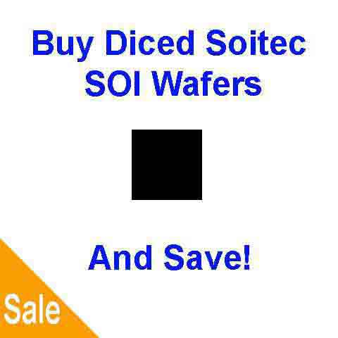 diced silicon on insulator wafers