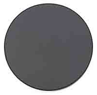 High-purity 2-inch germanium wafer on a white background, showing smooth reflective surface and circular shape.