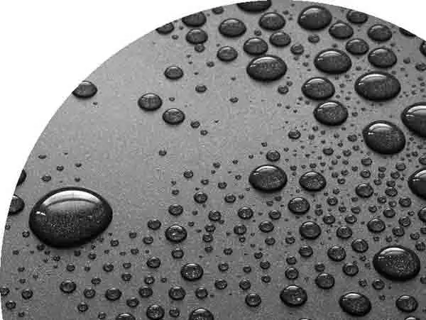 Hydrophobic Teflon Coated Silicon Wafer